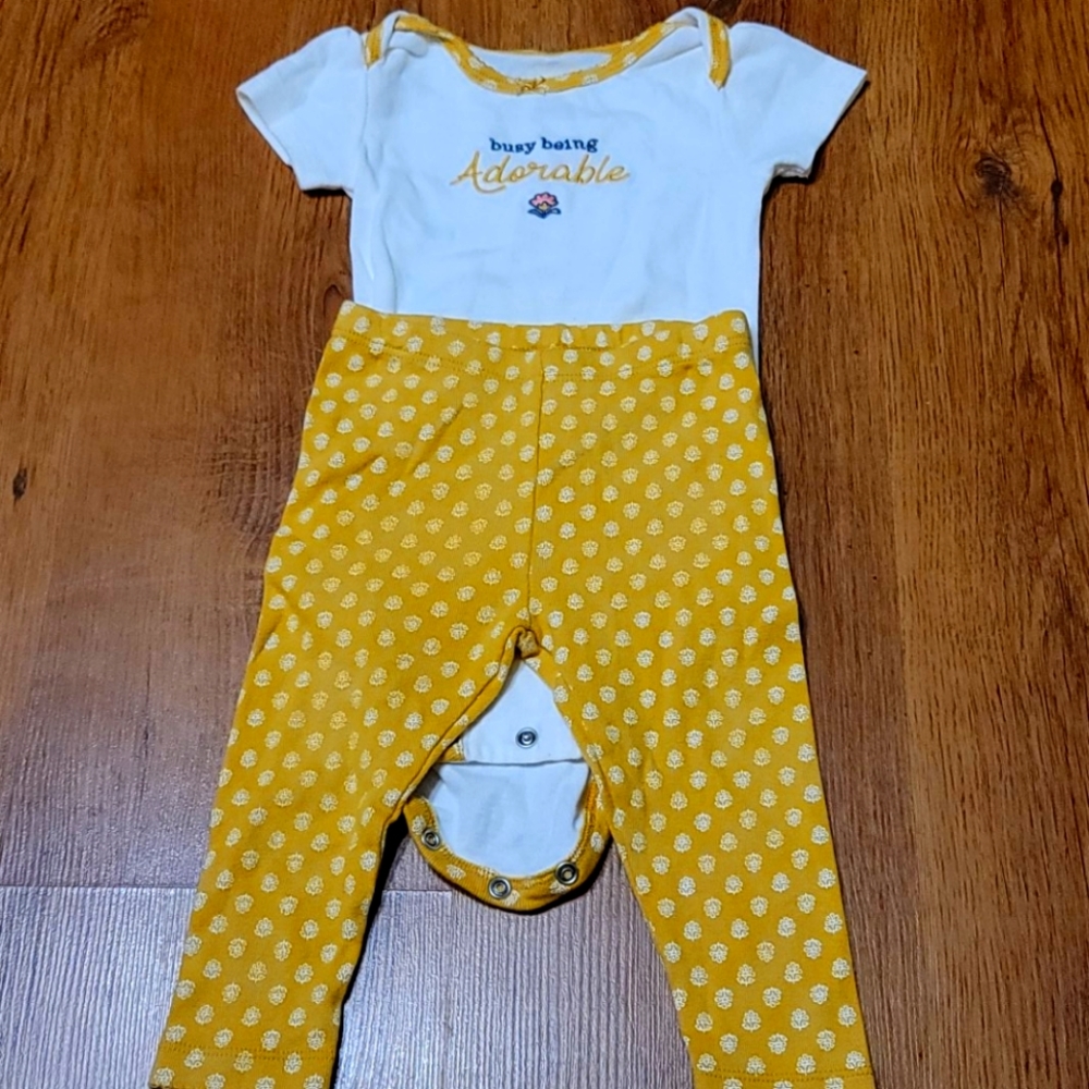 Two piece onesie set
